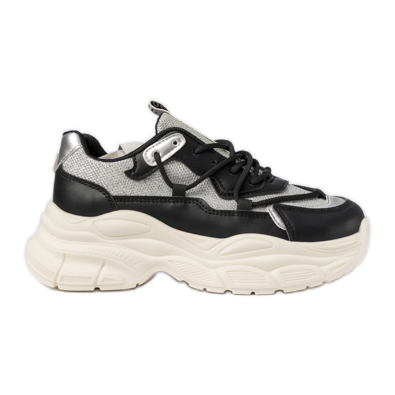 Women's black sports sneakers Women's black sports sneakers