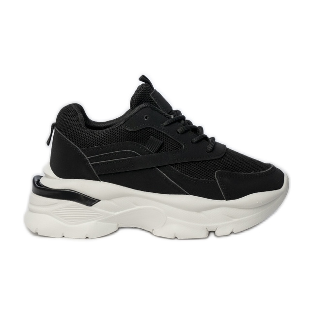 Women's black sports sneakers Women's black sports sneakers