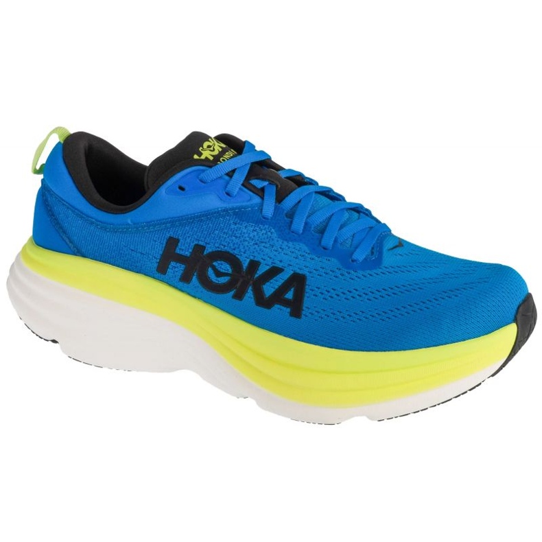 Hoka Bondi 8 1123202-elt blue shoes