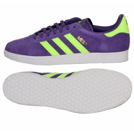 Adidas Gazelle Messi in iH8164 Purple football shoes