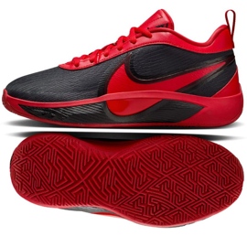 Nike Giannis Freak 6 FQ7378-004 Black and Red basketball shoes