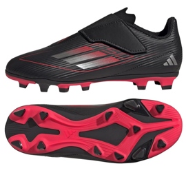 Adidas F50 Club Vel Fg/Mg IE3730 Black Velcro