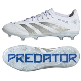 Adidas Predator PRO FG ID3857 White and Silver