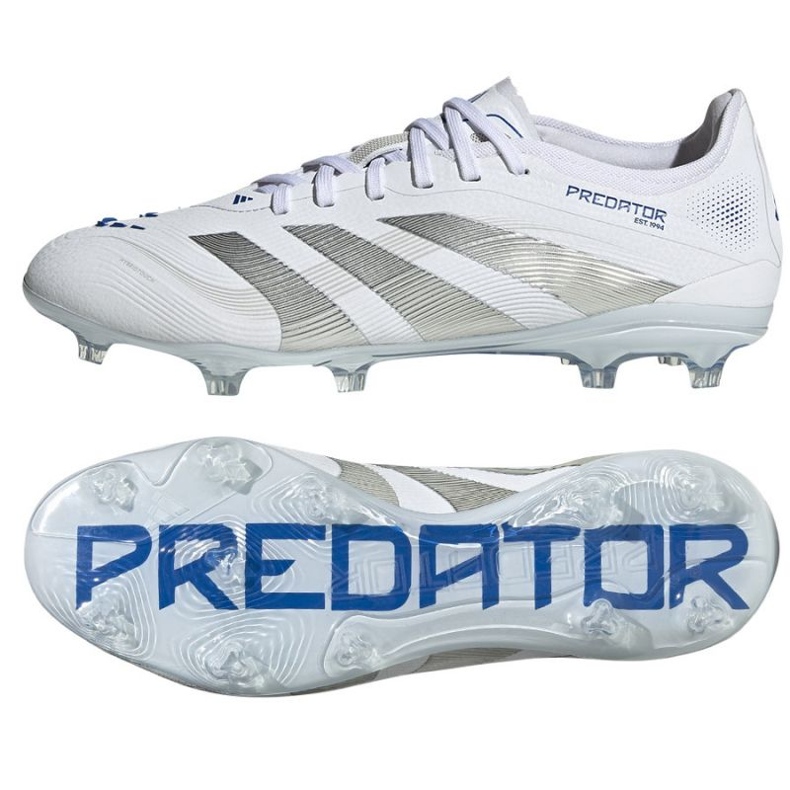 Adidas Predator PRO FG ID3857 White and Silver