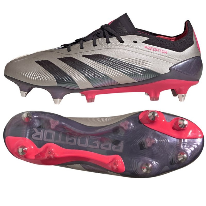 Adidas Predator Elite SG ID0913 Shoes gray-black grey