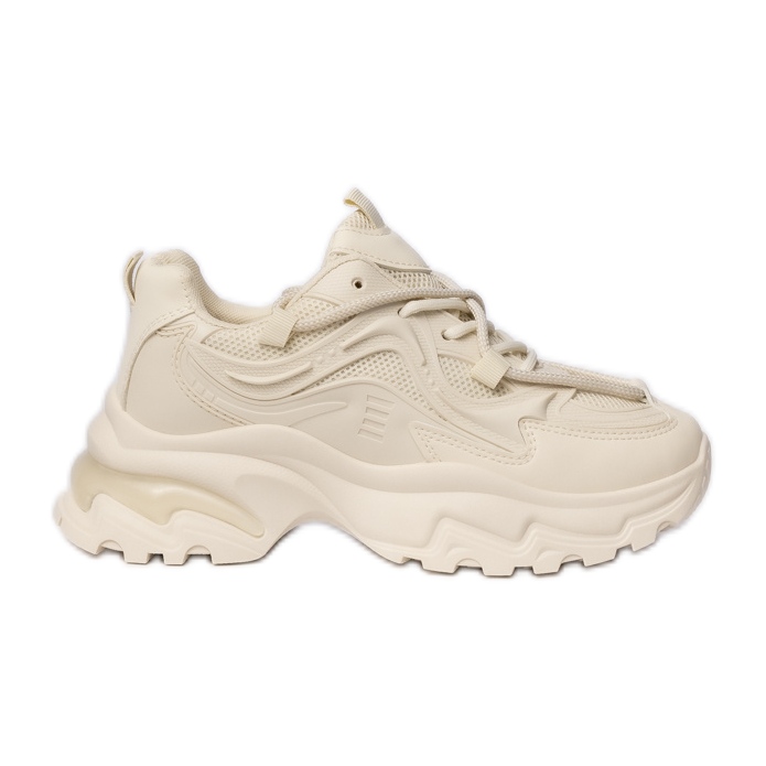 Women's beige sports sneakers Women's beige sports sneakers