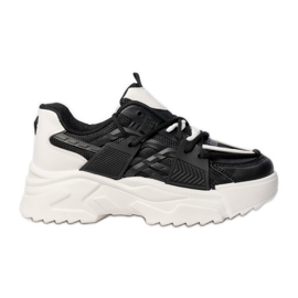 Women's black sneakers