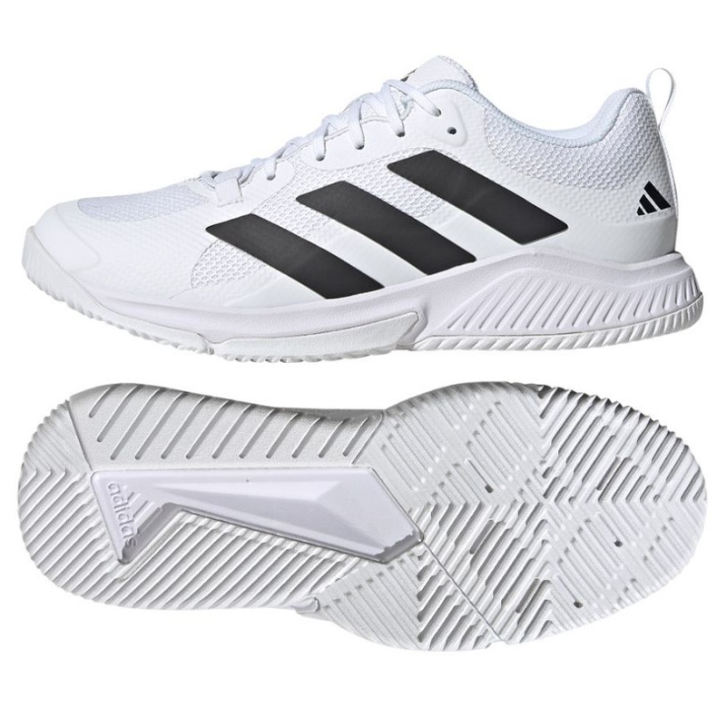 Adidas Court Team 2.0 HR1239 volleyball shoes white
