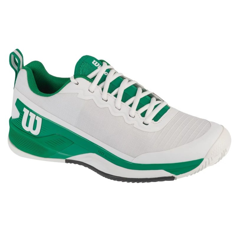 Tennis shoes Wilson Rush Pro 4.5 Clay WRS334350 White and green Tennis shoes Wilson Rush Pro 4.5 Clay WRS334350 White and green