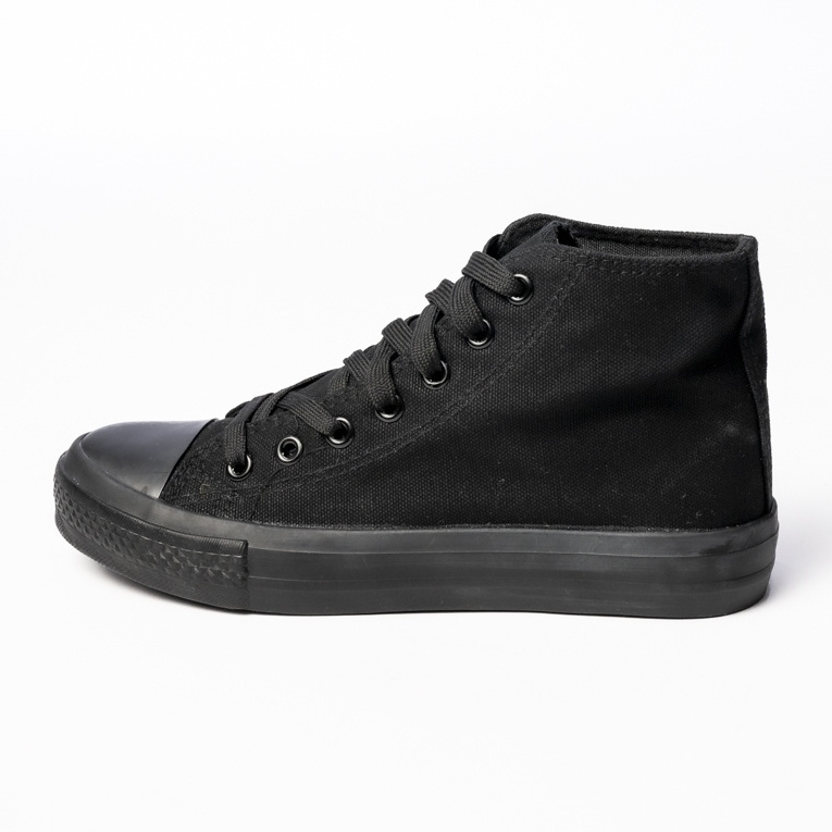Classic black women's sneakers