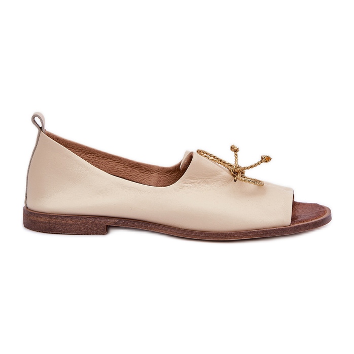 Zazoo 2660 Leather Ballerinas Women's light beige Zazoo 2660 Leather Ballerinas Women's light beige