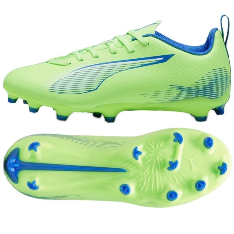 Puma Ultra 5 Play FG/AG 107695-03 Green shoes