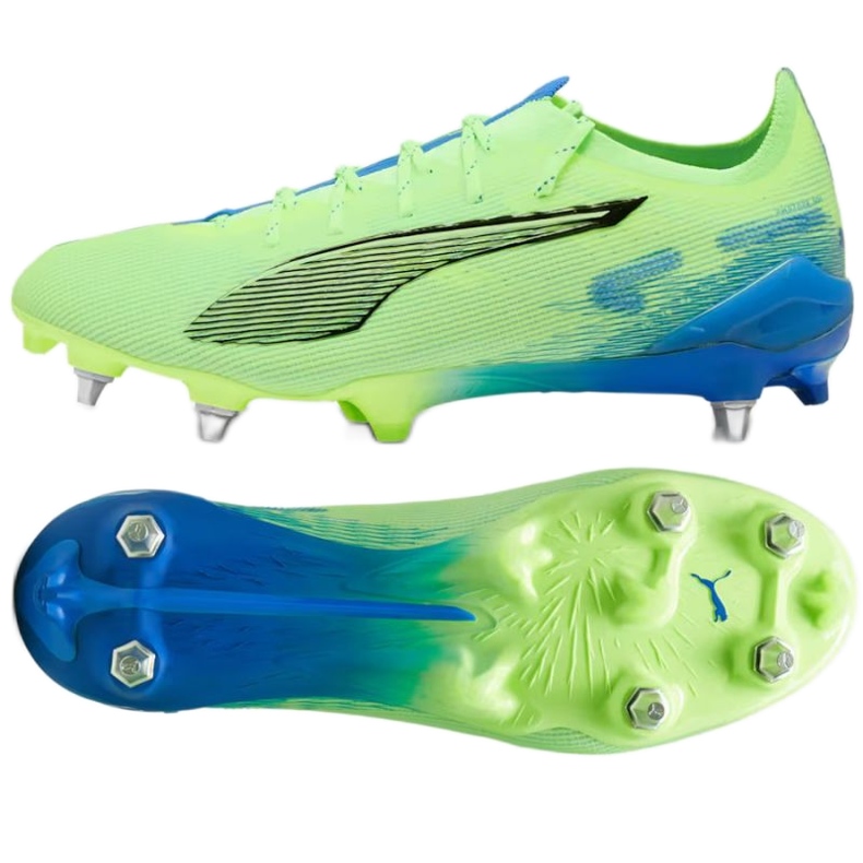 Puma Ultra 5 Ultimate MXSG 107883-03 green shoes Puma Ultra 5 Ultimate MXSG 107883-03 green shoes