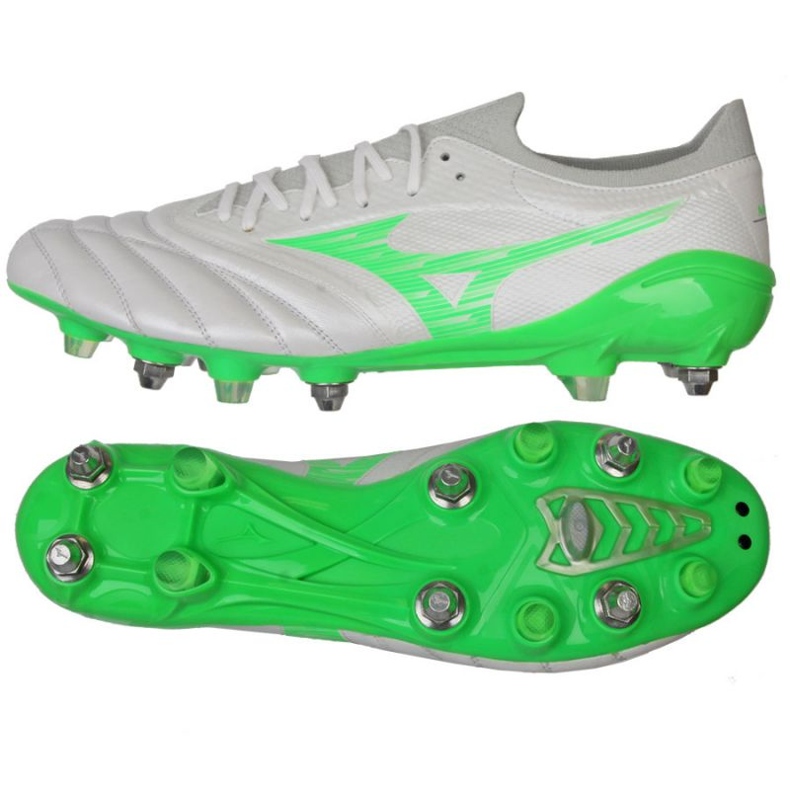 Mizuno Morelia Neo IV Beta Elite Mix SG P1GC254237 football shoes white Mizuno Morelia Neo IV Beta Elite Mix SG P1GC254237 football shoes white