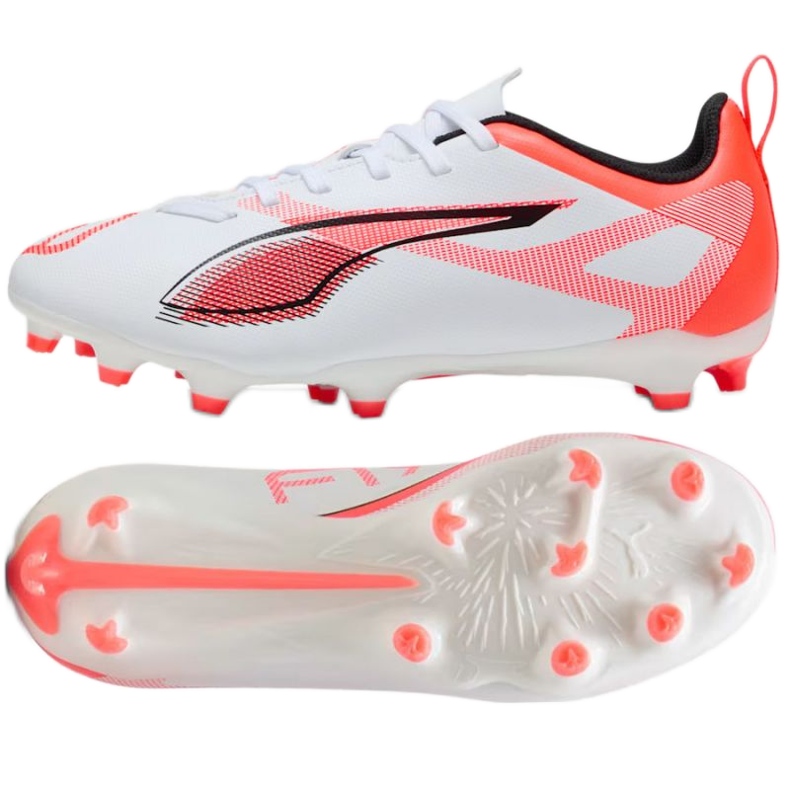Puma Ultra 5 Play FG/AG 108170-01 White shoes