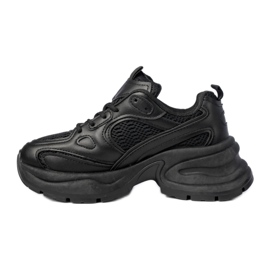 Women's black sports sneakers Women's black sports sneakers