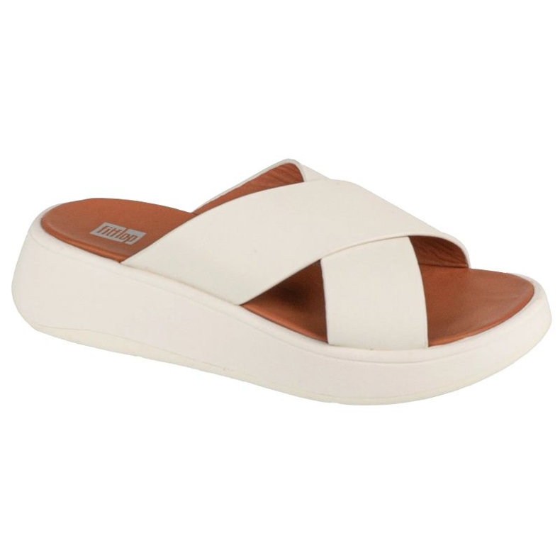 Fitflop F-Mode Flatform FW5-477 shoes white Fitflop F-Mode Flatform FW5-477 shoes white