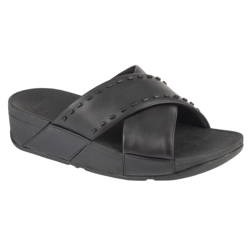 Fitflop Lulu Rubber-Stud GB2-001 shoes black Fitflop Lulu Rubber-Stud GB2-001 shoes black