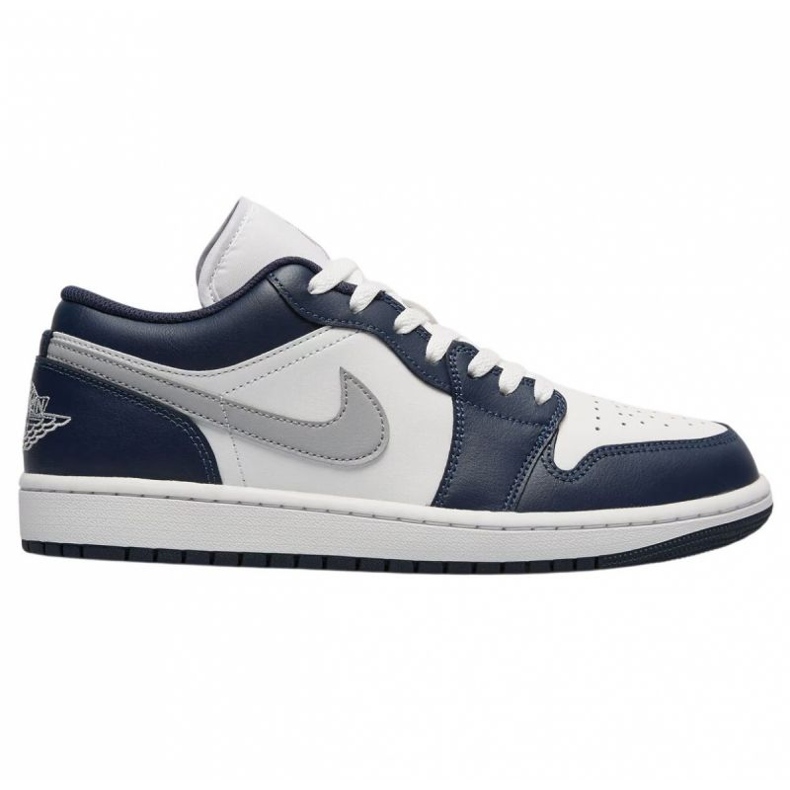 Nike Air Jordan 1 Low 553558-141 navy blue shoes Nike Air Jordan 1 Low 553558-141 navy blue shoes