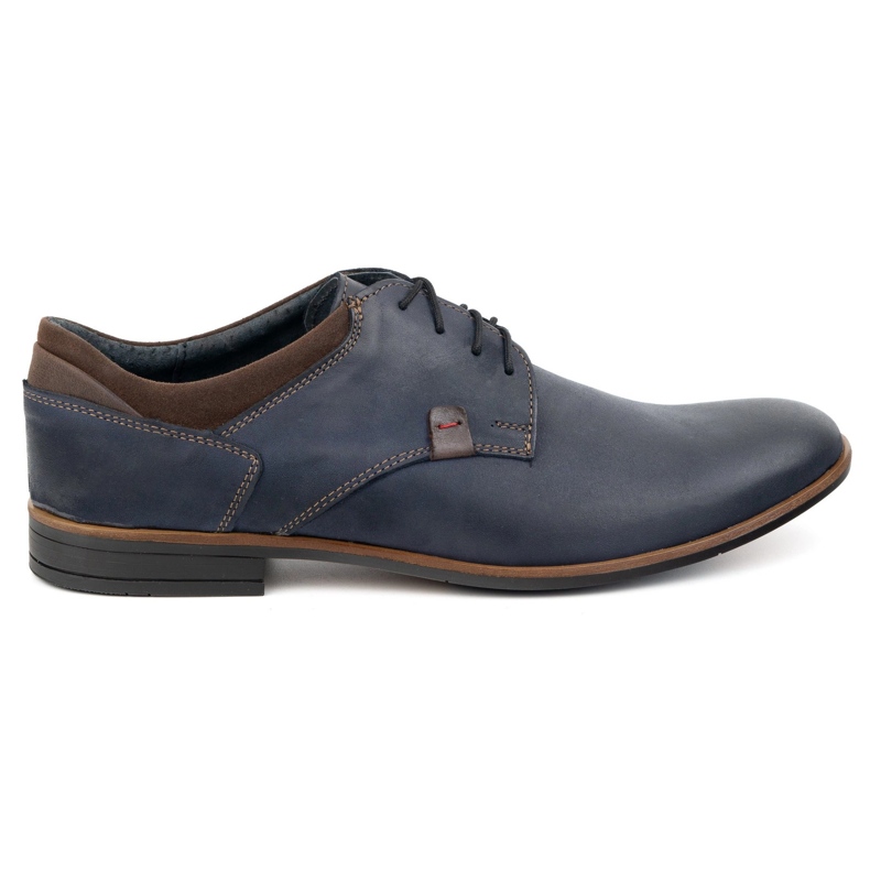 Olivier 263GT shoes, navy formal leather blue