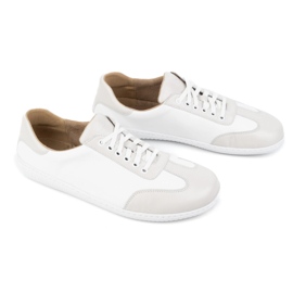 WASAK Barefoot men's minimalist leather shoes 0742W white WASAK Barefoot men's minimalist leather shoes 0742W white