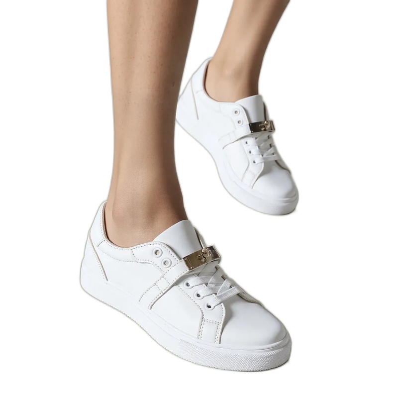 Women's sneakers lunaria silver white