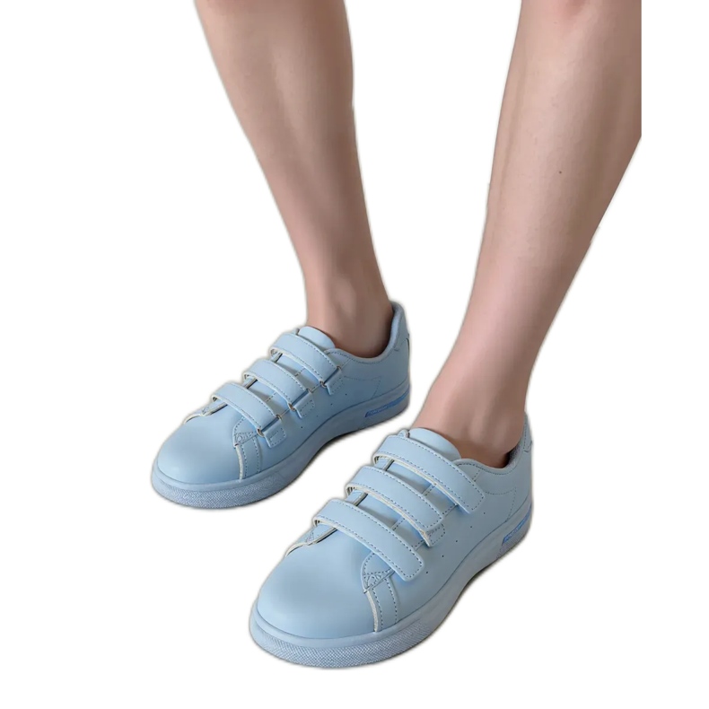 Women's blue sneakers - azura blue