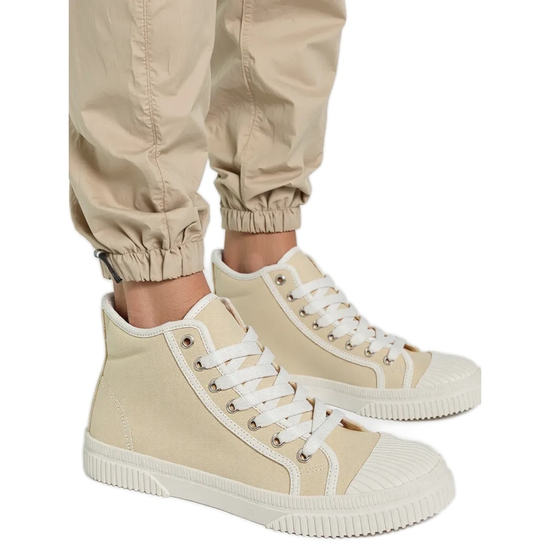 Women's Nolvia Beige sneakers