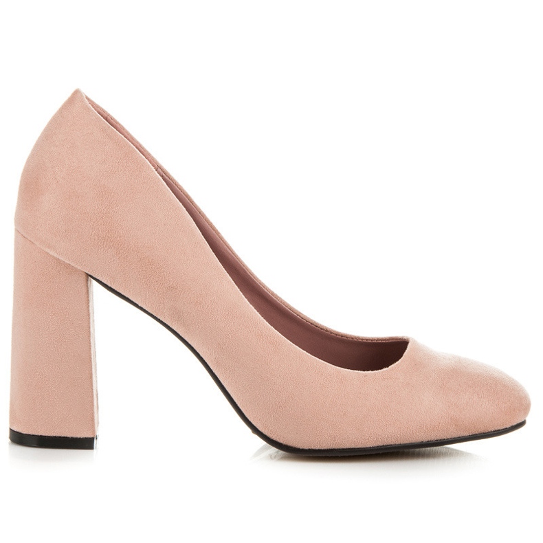 Seastar Suede Pumps pink