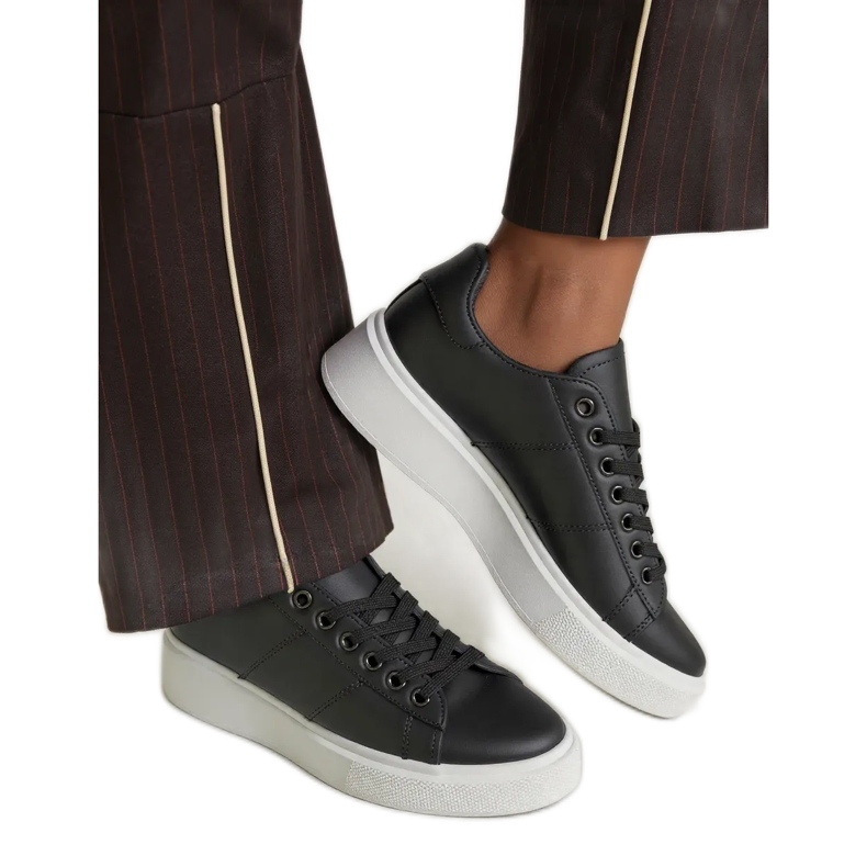 Women's Sneakers Monday All Black