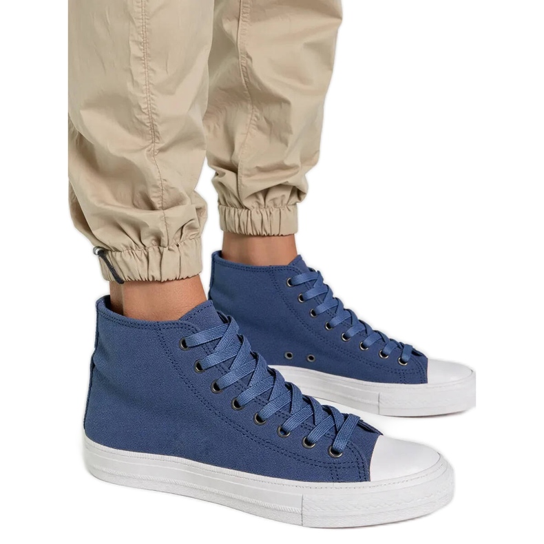 Women's Livio Jeans Blue sneakers