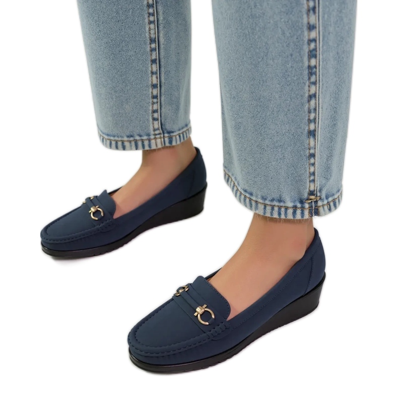 Women's Mirena Blue loafers Women's Mirena Blue loafers