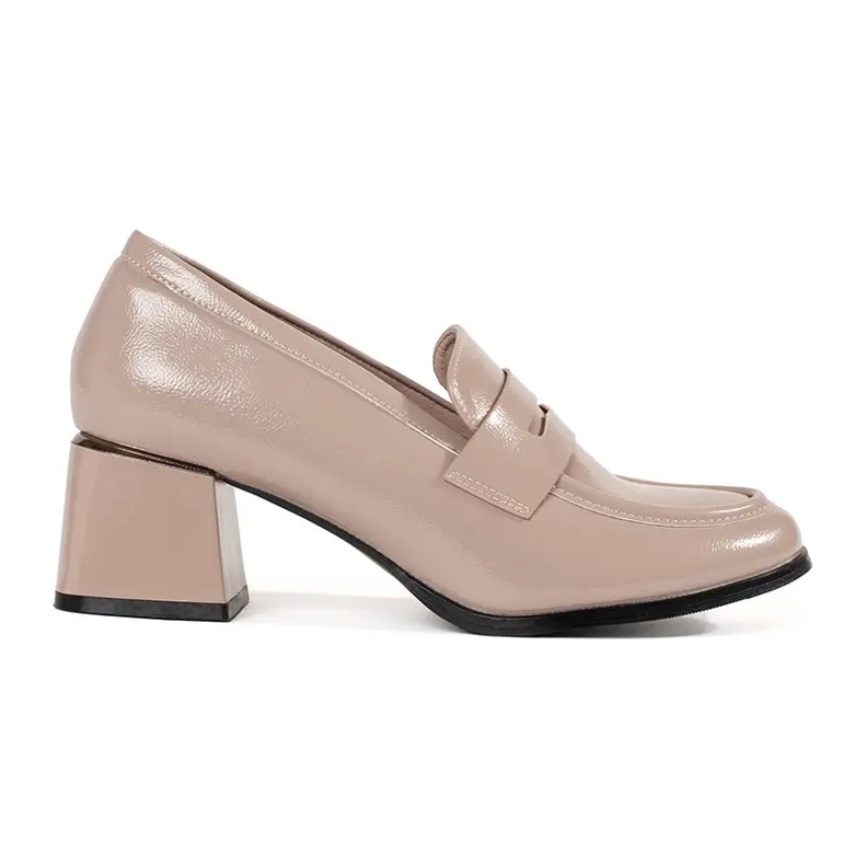 Goodin Beige high heels