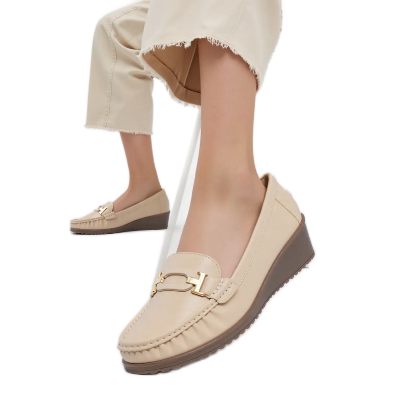Women's Velora Beige loafers Women's Velora Beige loafers