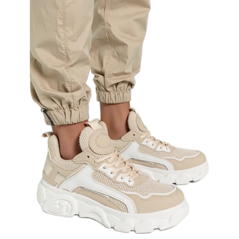 H&D Beige sneakers H&D Beige sneakers