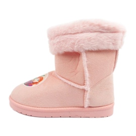 Shoes Saszki Cerda FZ012643 Pink motif from the land of ice