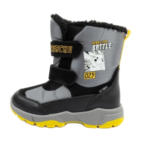 Shoes, snow boots of Cerda Po000457 pokemon motif grey