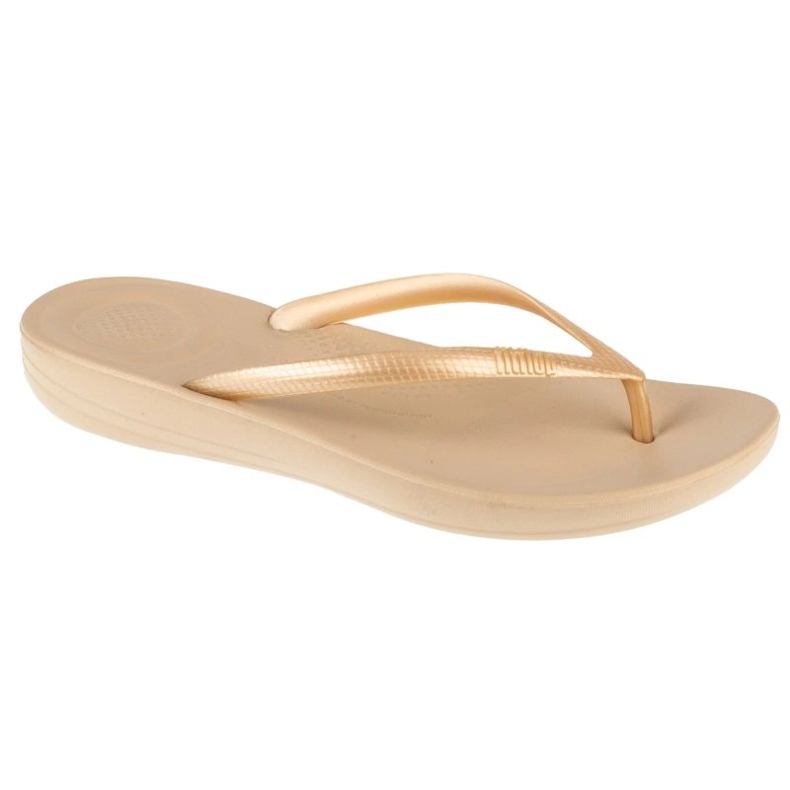 Flip-flops Fitflop IQushion Ergonomic E54-010 beige Flip-flops Fitflop IQushion Ergonomic E54-010 beige