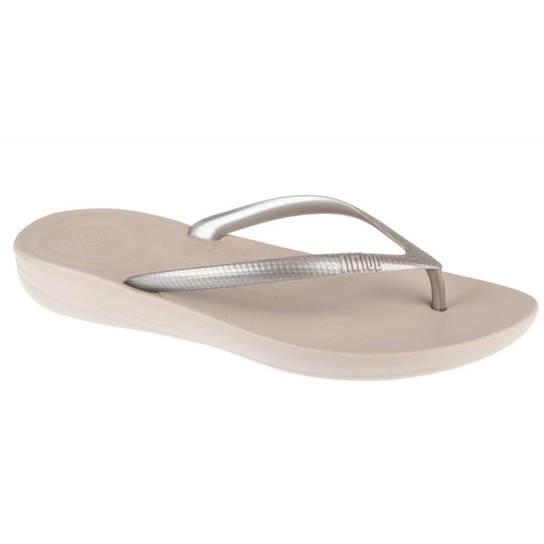 Flip-flops Fitflop Iqushion ergonomic e54-011 silver