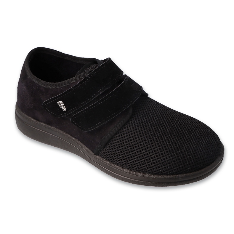 Dr.ORTO Befado men's shoes with Velcro, pu 074M004, black