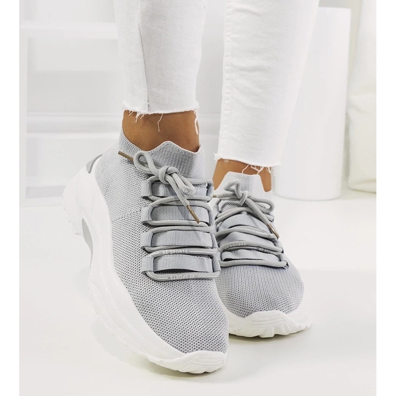 D/GMR Gray women's Barraza sneakers grey