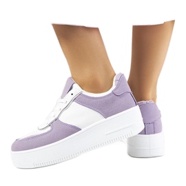 D/GMR Violet women's Isotta sneakers purple