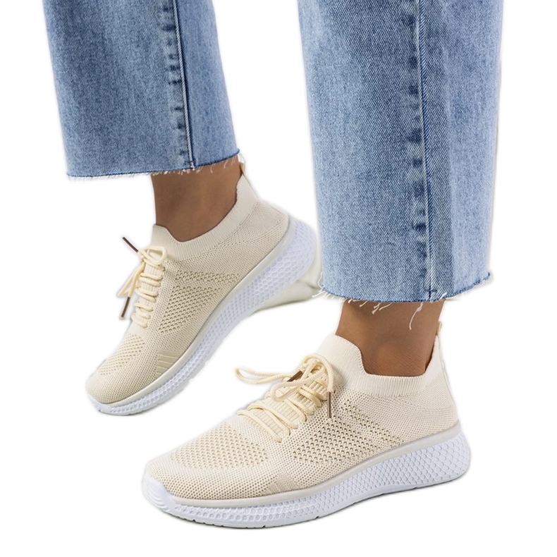 Michael's beige sports sneakers