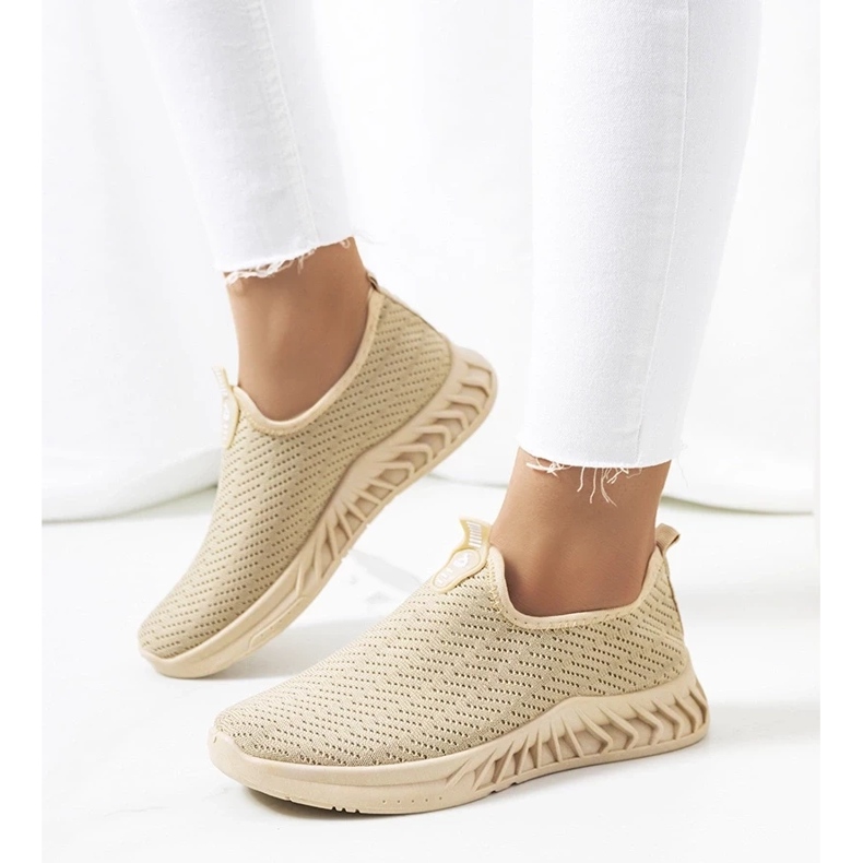D/GMR Beige sports sneakers Alida
