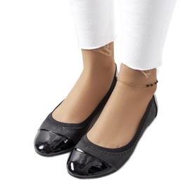 D/GMR Black women's Lapko ballerinas