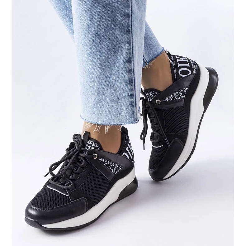 D/GMR Black and white sneakers Vinceza D/GMR Black and white sneakers Vinceza