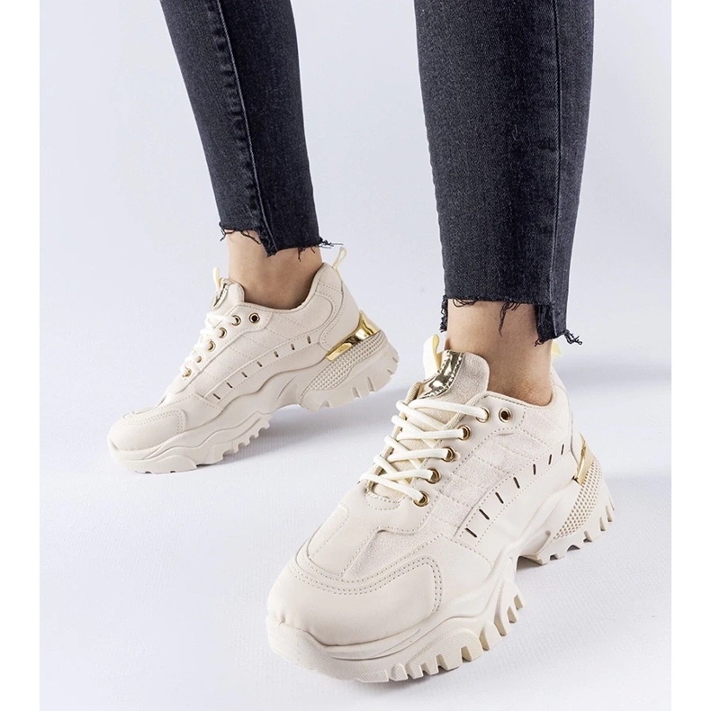 D/GMR Beige Laudes sports sneakers