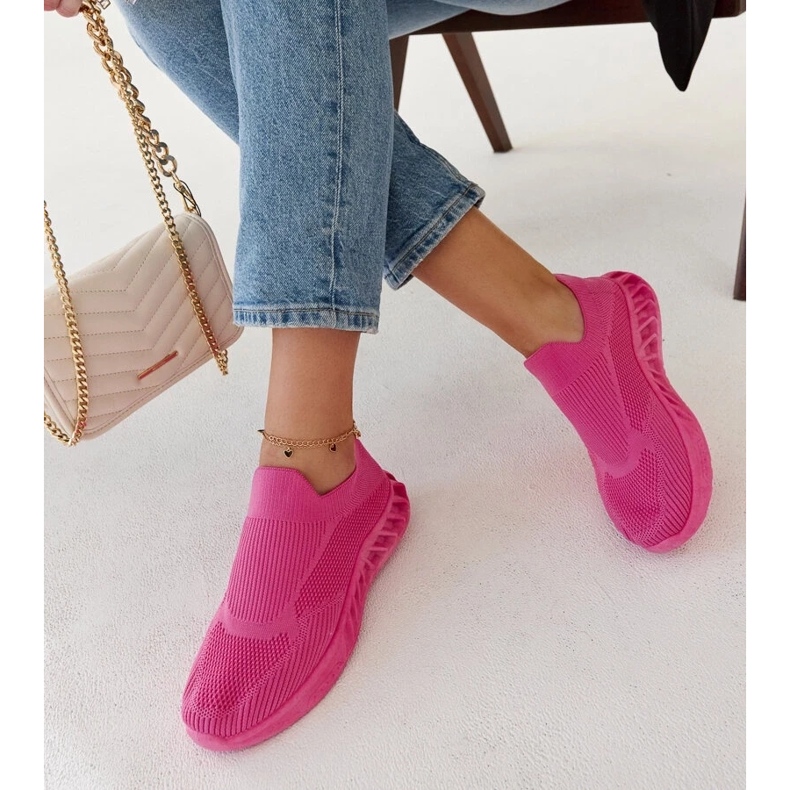D/GMR Neda's dark pink sports sneakers