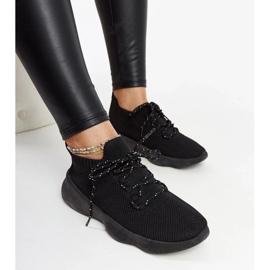 D/GMR Roshni black sports sneakers D/GMR Roshni black sports sneakers