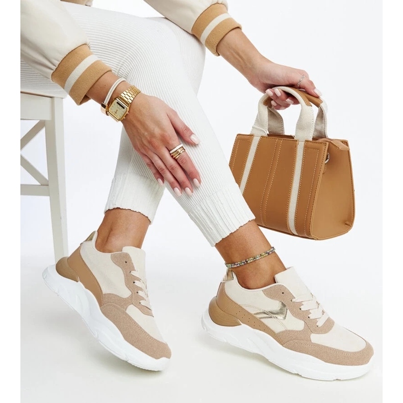 D/GMR Brown sneakers on the Nereida platform